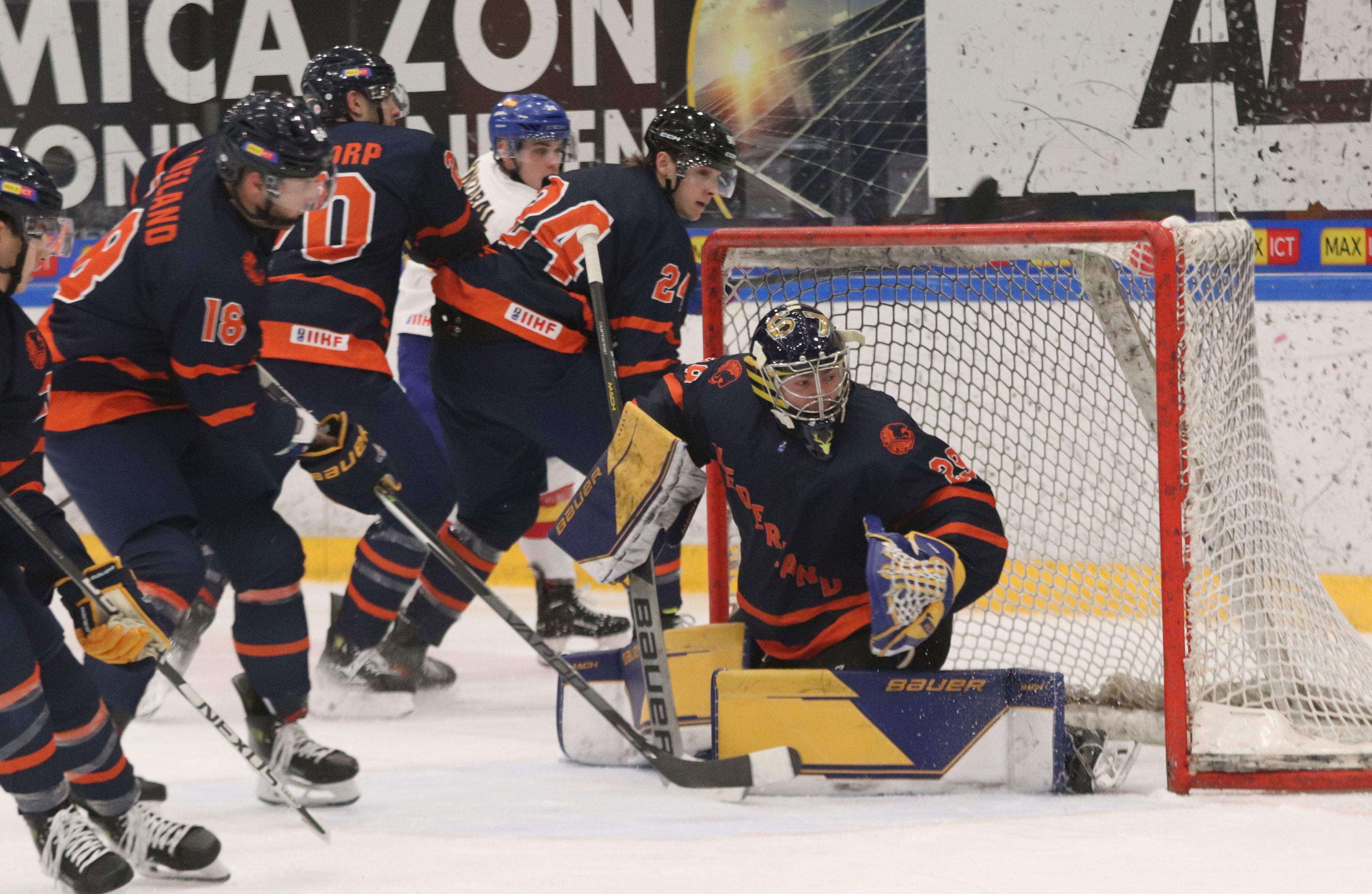 Archieffoto uit OKT Nederland vs Spanje